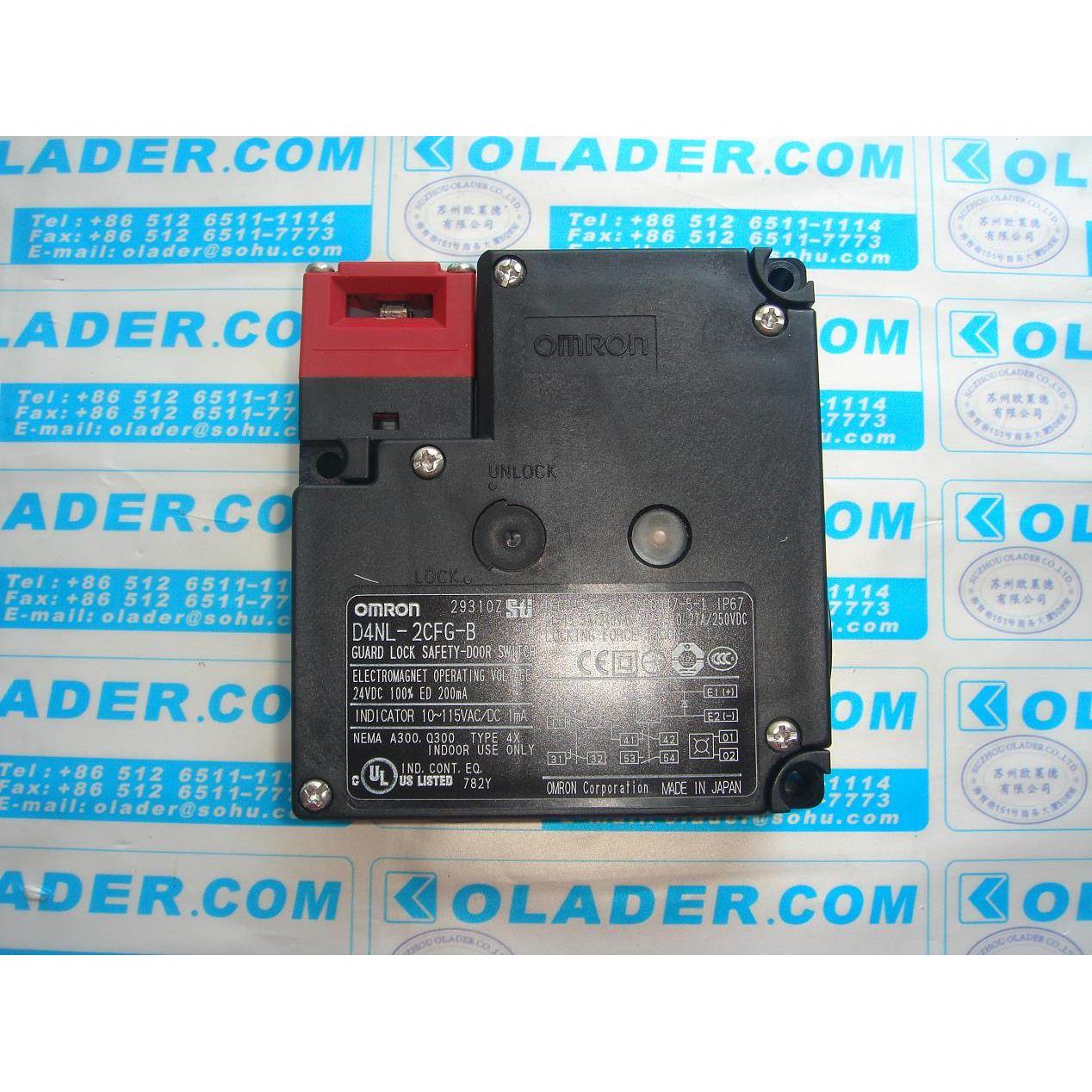 【工控数码】询价OMRON D4NL-2CFG-B 欧姆龙安全开关议价