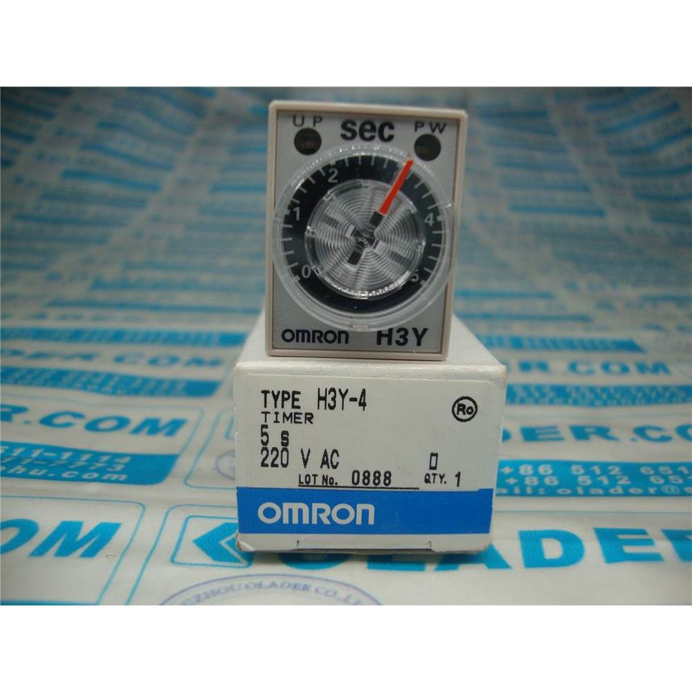 【工控数码】询价欧姆龙小型时间继电器OMRON H3Y-4 AC220V 5
