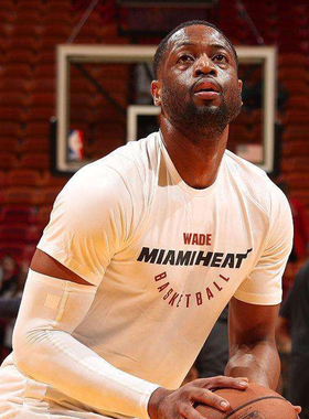 热火队巴特勒篮球服速干训练短袖t恤男女投篮服打球半袖投篮韦德