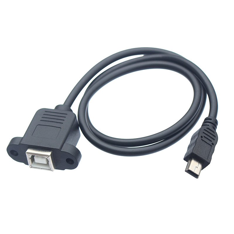 迷你MINIUSB5P公转打印机口母