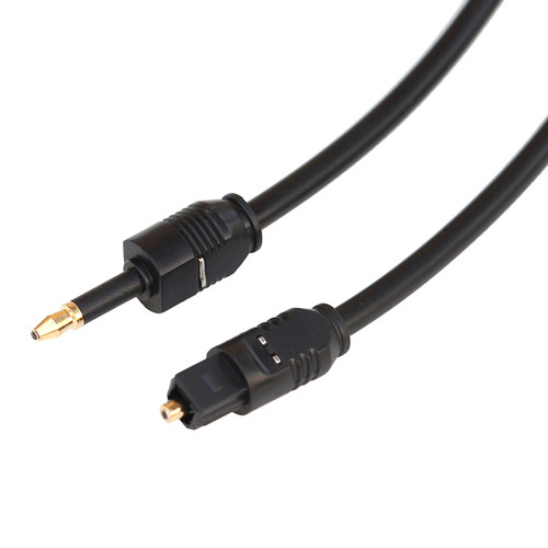 誉立腾toslink音频光纤线方口对圆口 OD4mm 数字音响光纤线
