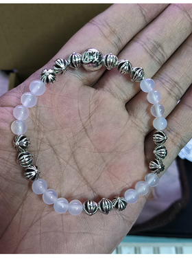 朋克男女镀银原创设计权志龙手链