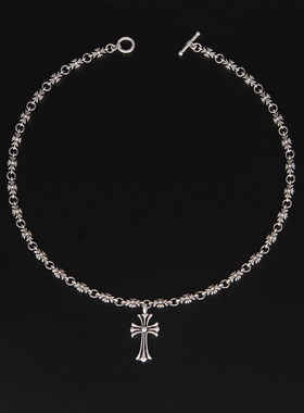 女小众时尚男礼物十字架吊坠项链