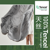 新加坡台湾尺寸凉感裸睡100S兰精全天丝TENCEL床笠被套枕套