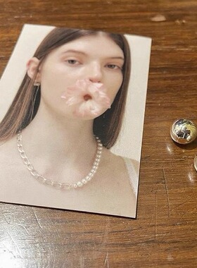 自制韩代out of label通体S925银不掉色小银球耳钉-寓意有求必应