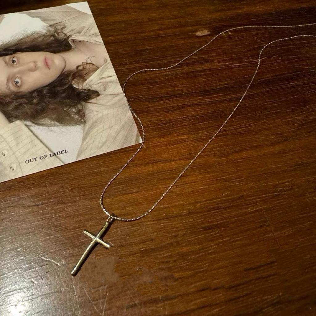 十字架项链outoflabel925银