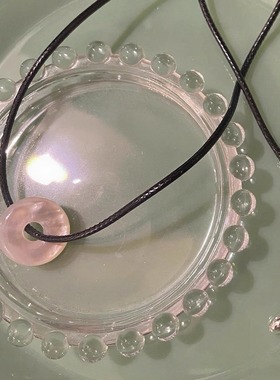 astre深海贝母平安扣项链