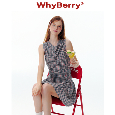 whyberry宽松无袖上衣法式T恤