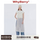 WhyBerry 上衣 白色蕾丝吊带连衣裙&纯色爱心T恤短袖 24SS 套装
