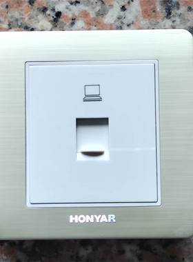 鸿雁开关插座Tiber.TB系列/电脑插座/TB86ZDTN8I