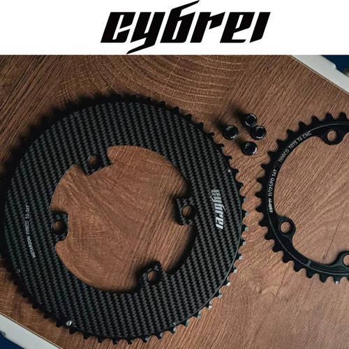 赛博Cybrei GP3 公路盘片碳纤维 11速12速 超轻 兼容禧玛诺速联