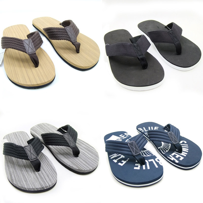 男士平底外穿沙滩人字拖鞋防滑学生软底舒适凉拖轻便布带休闲时尚