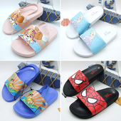卡通男女童宝宝一字拖鞋 防滑软底居家凉拖可爱舒适家用潮外贸轻便