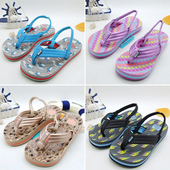 男女宝宝夹脚夏人字拖鞋 2026新款 布带儿童凉鞋 休闲舒适沙滩防滑潮