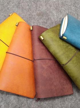 禾木家 纯手工意大利特效植鞣Pueblo制作旅行者笔记本TN 3种规格