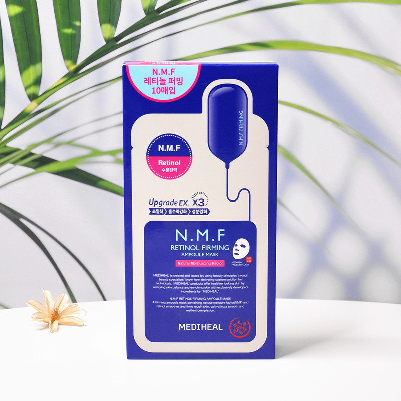 MEDIHEAL美迪惠尔可莱丝水库面膜10片补水保湿舒缓维稳修护油痘肌