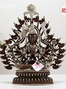 密宗尼泊尔双层民族风准提佛母