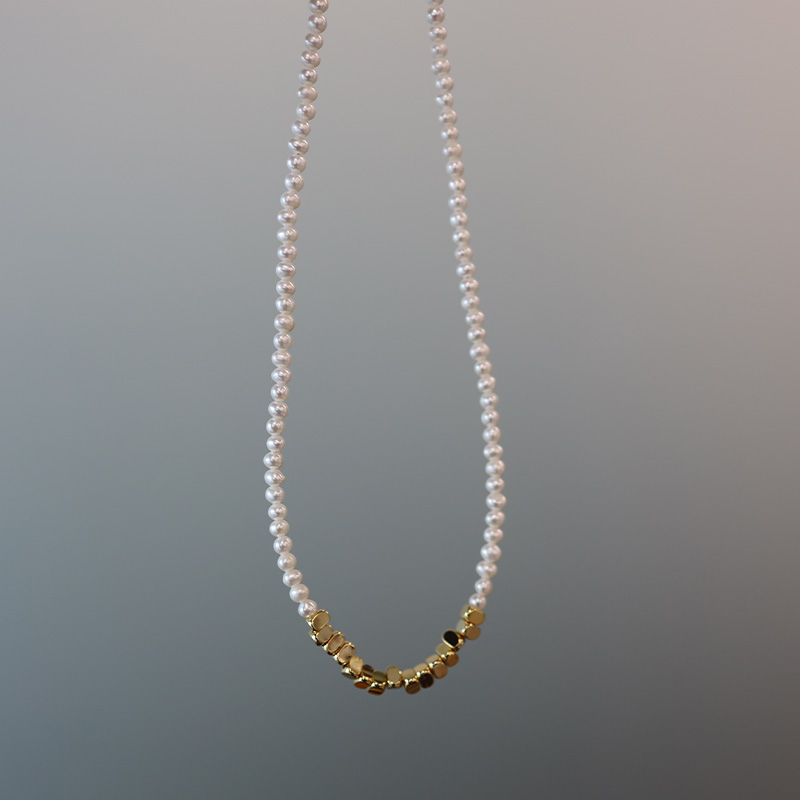 双12 淡水珍珠碎金项链孤品 直播链接 拍前请看直播拍下不退改