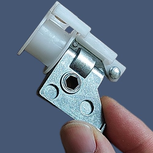 木百叶窗帘低轨转向器帘片调光器 金属底座 窗帘转向轴卷帘配件