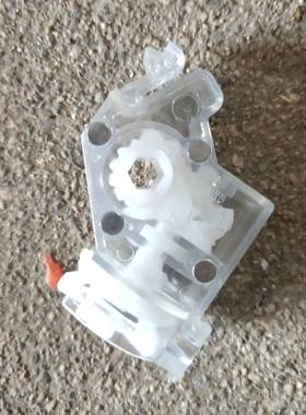 实木百叶窗帘转向器竹子卷帘调光器铝合金窗叶片控制器轨道转向轴
