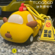 TUOGOGO钥匙圈挂件PVC飞叉叉重庆出租车黄色法拉利包包挂件小铃铛