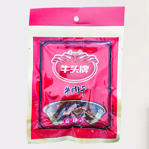 贵州特产牛头牌牛肉干32g10袋