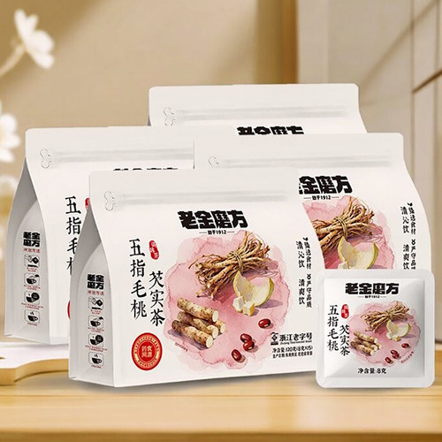 老金磨方五指毛桃芡实茶120g