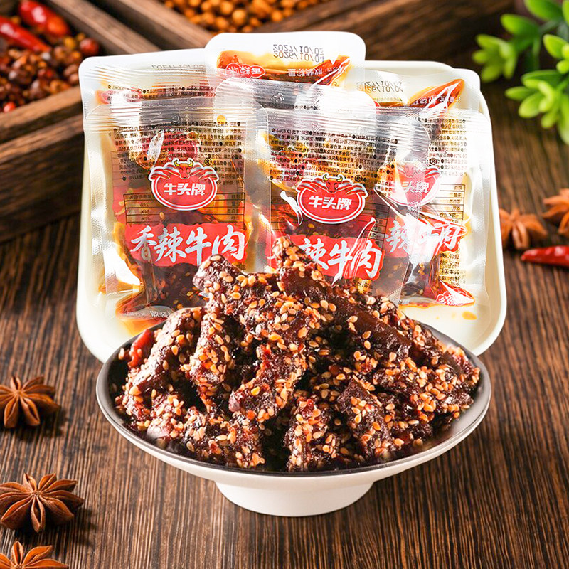 牛头牌牛肉干香辣牛肉贵州特产