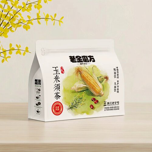 老金磨方玉米须茶五指毛桃茯苓茶