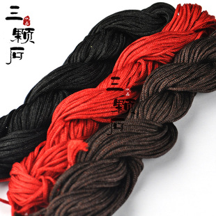 DIY手工配件莉斯牌台湾线 麻花线 编制线/绳 手编红绳线 加粗