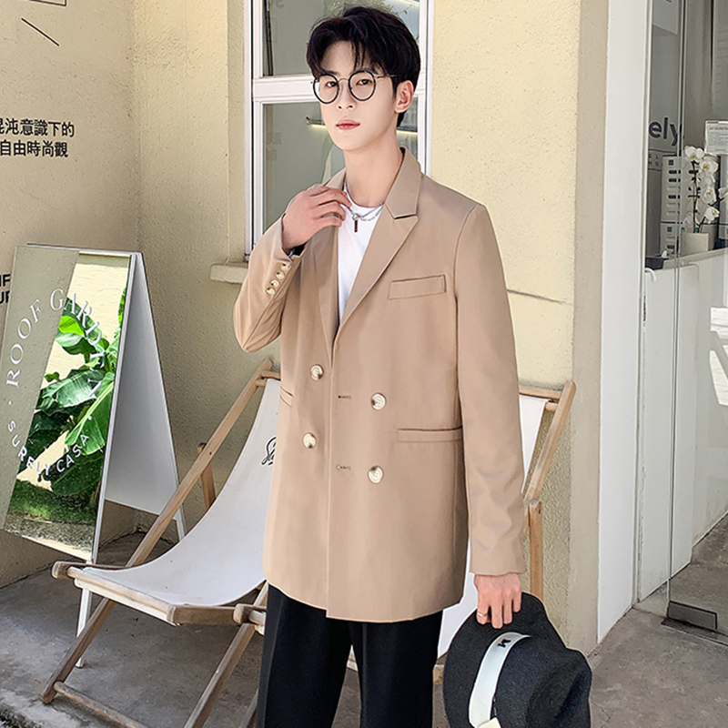 XZ033-P115/西装外套男潮牌街头秋韩版宽松西服休闲外套，男装西服，星座610A-3（原钱塘4015)