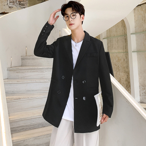 XZ033-P115/西装外套男潮牌街头秋韩版宽松西服 休闲外套图片