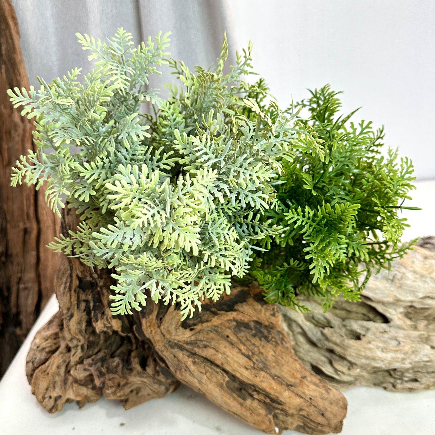 仿真绿植小草艾叶/菊花叶把束