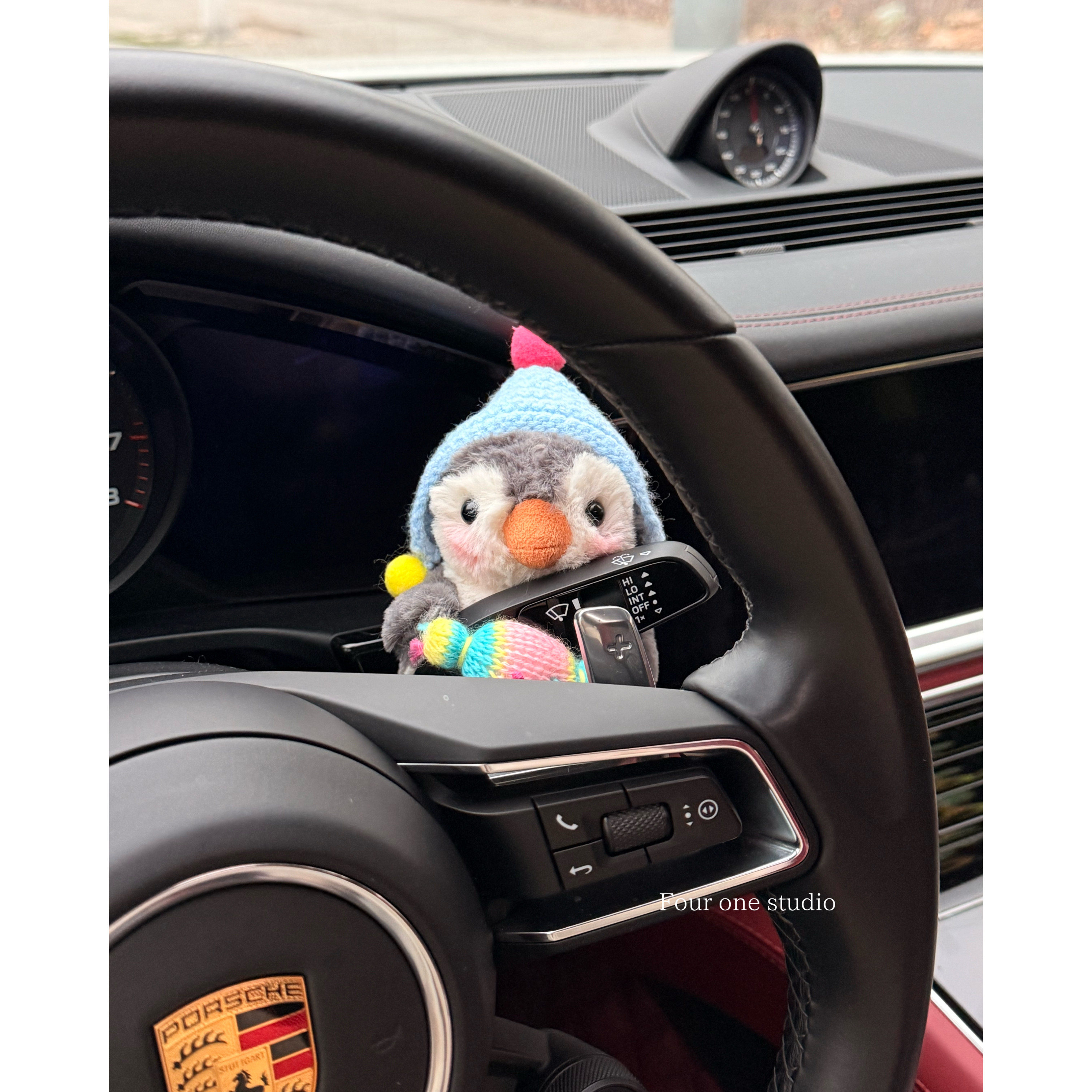 汽车怀挡装饰可爱车载好物女生车内装饰品转向灯雨刮器装饰品卡通