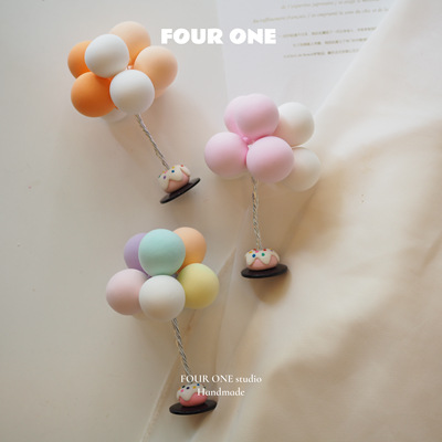 车载摆件ins风饰品告白气球