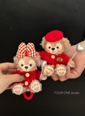 新品挂件树莓妹妹车厘子非非包包钥匙扣车挂件红色系玩偶闺蜜礼物