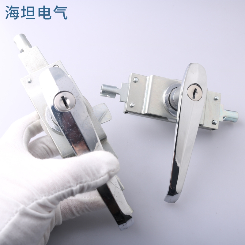 海坦 MS310把手锁工业柜锁  开关柜门动力配电柜门锁天地锁执手锁