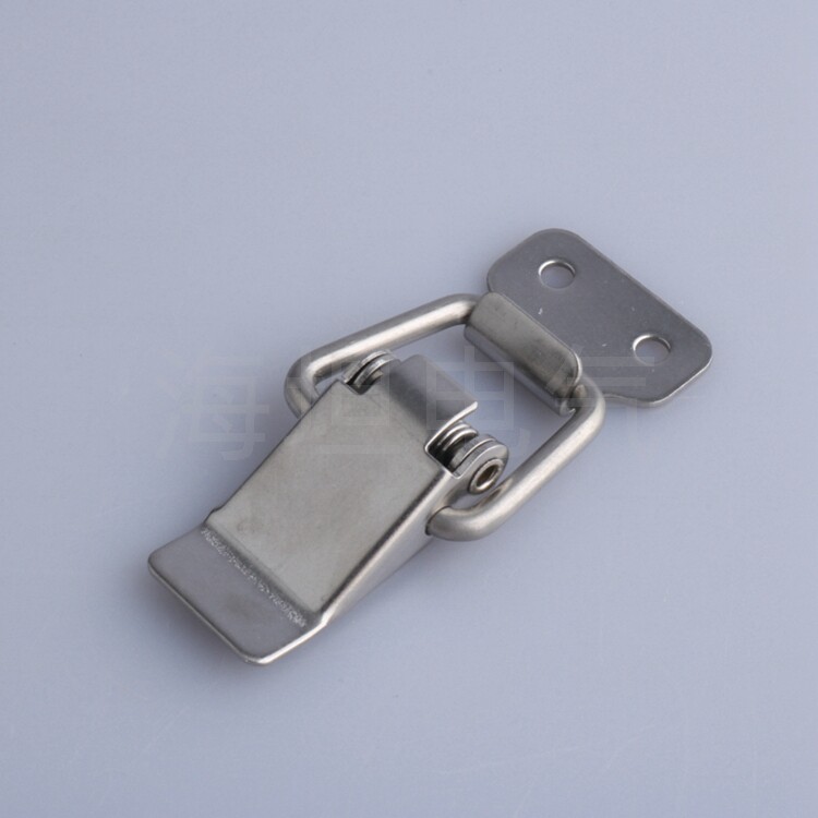 dk619-2-1d不锈钢设备门搭扣 工业五金弹簧固定卡扣 箱包扣锁扣
