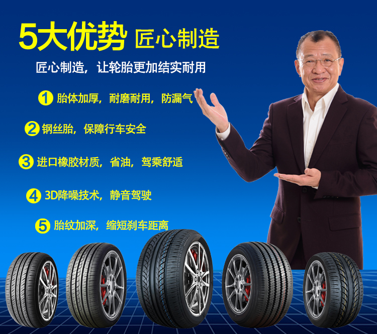 165 175 185 195 205 215 225汽车轮胎50 55 60 65/70R13R15R17寸