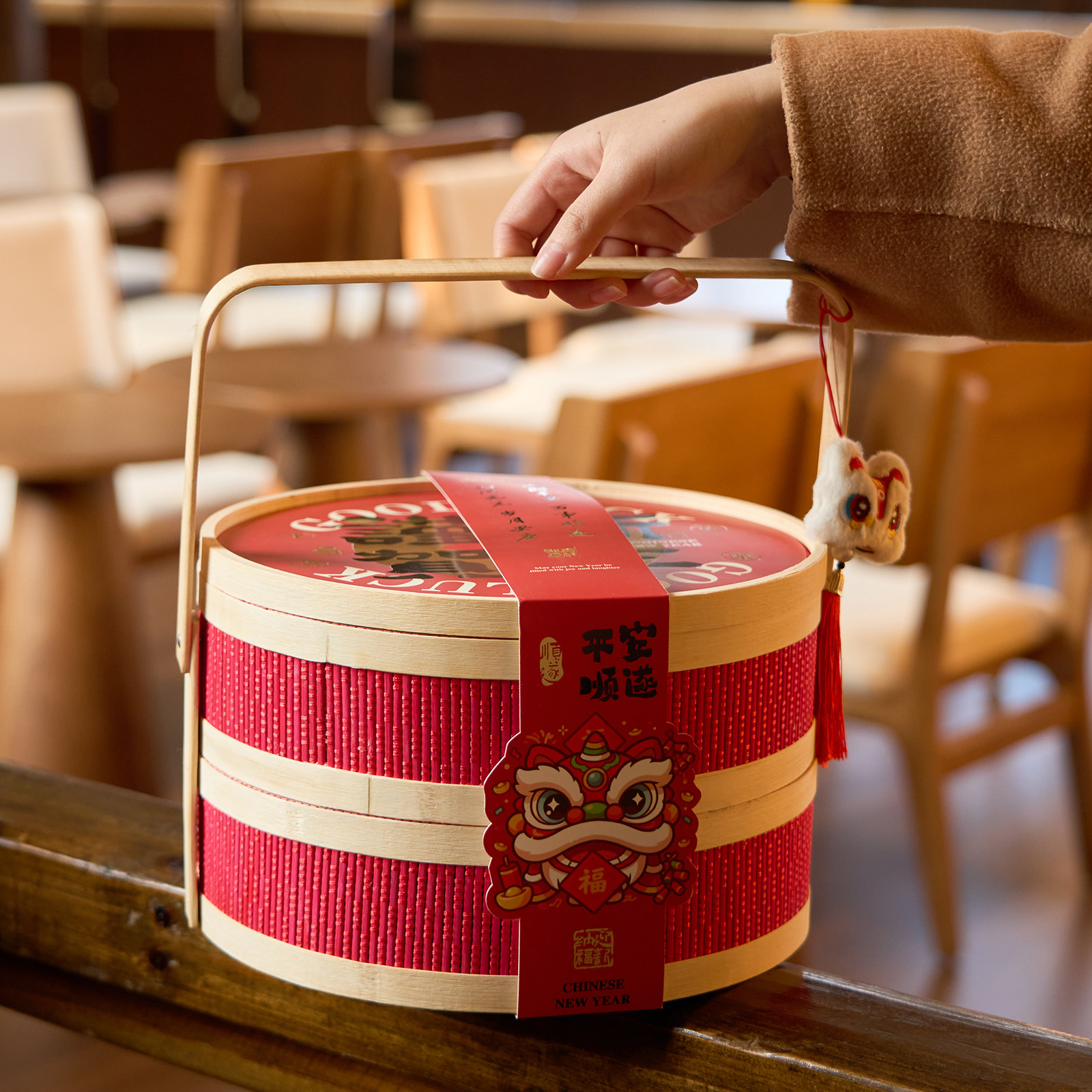 2026新年马年包装盒雪花酥牛轧糖年货竹篮礼盒饼干礼品盒空盒子,厨房/烹饪用具,点心包装盒/包装袋,淘宝优惠券,粉丝福利购,淘宝优惠卷