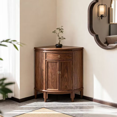 新中式转角柜宋式美学储物收纳柜