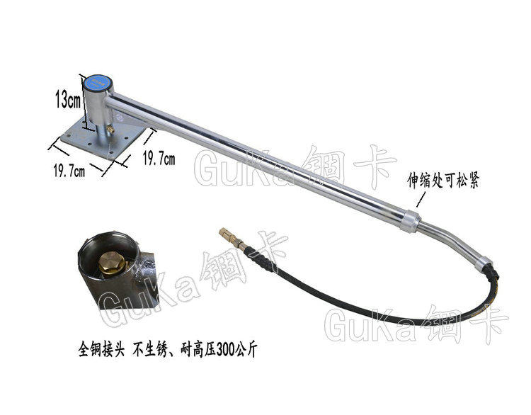 锢卡洗车场高压卷管器洗车机高压旋臂 高压摇壁摆臂 洗车悬臂