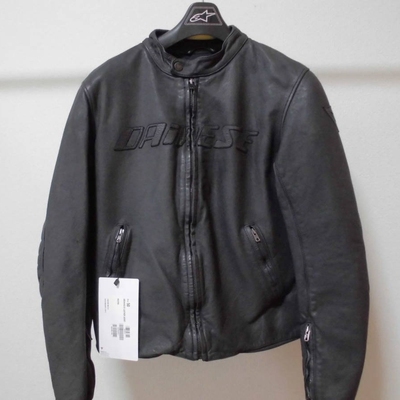 丹尼斯复古摩托骑行皮衣