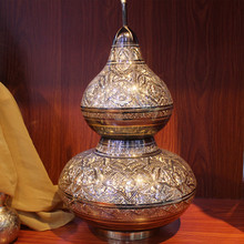 福禄 瓶节日开业乔迁礼品客厅摆件 巴基斯坦铜雕工艺品招财葫芦