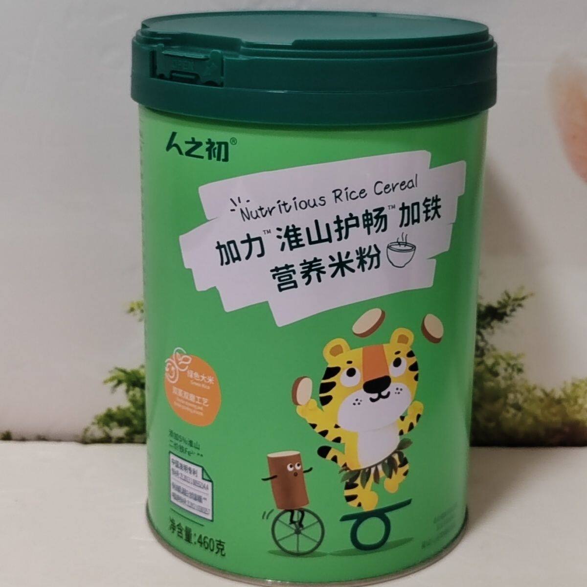 人之初加力加铁加钙护畅加铁淮山护畅营养米粉宝宝辅食2罐