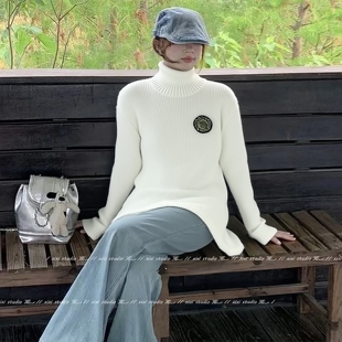 上衣 2025冬飘P系列 保暖针织衫 高龄卷边袖 7363 衣佳人折扣女装