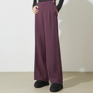 长裤 2025秋魅M系列 显腿长大方阔腿裤 女装 1218 衣佳人折扣大码