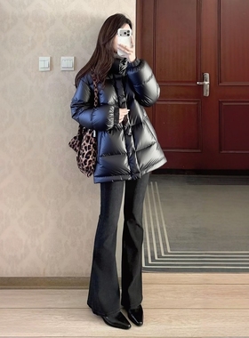 2025冬法F系列1 衣佳人折扣女装 立领 简约 小个子保暖羽绒服340