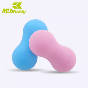 筋膜球 MDBuddy高弹按摩球硅胶健身足底穴位肌肉放松瑜伽 D12003