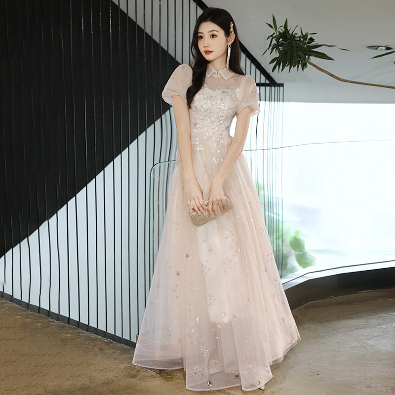 晚礼服女在逃公主风连衣裙2026新款轻奢成人礼学生艺考生日小礼裙
